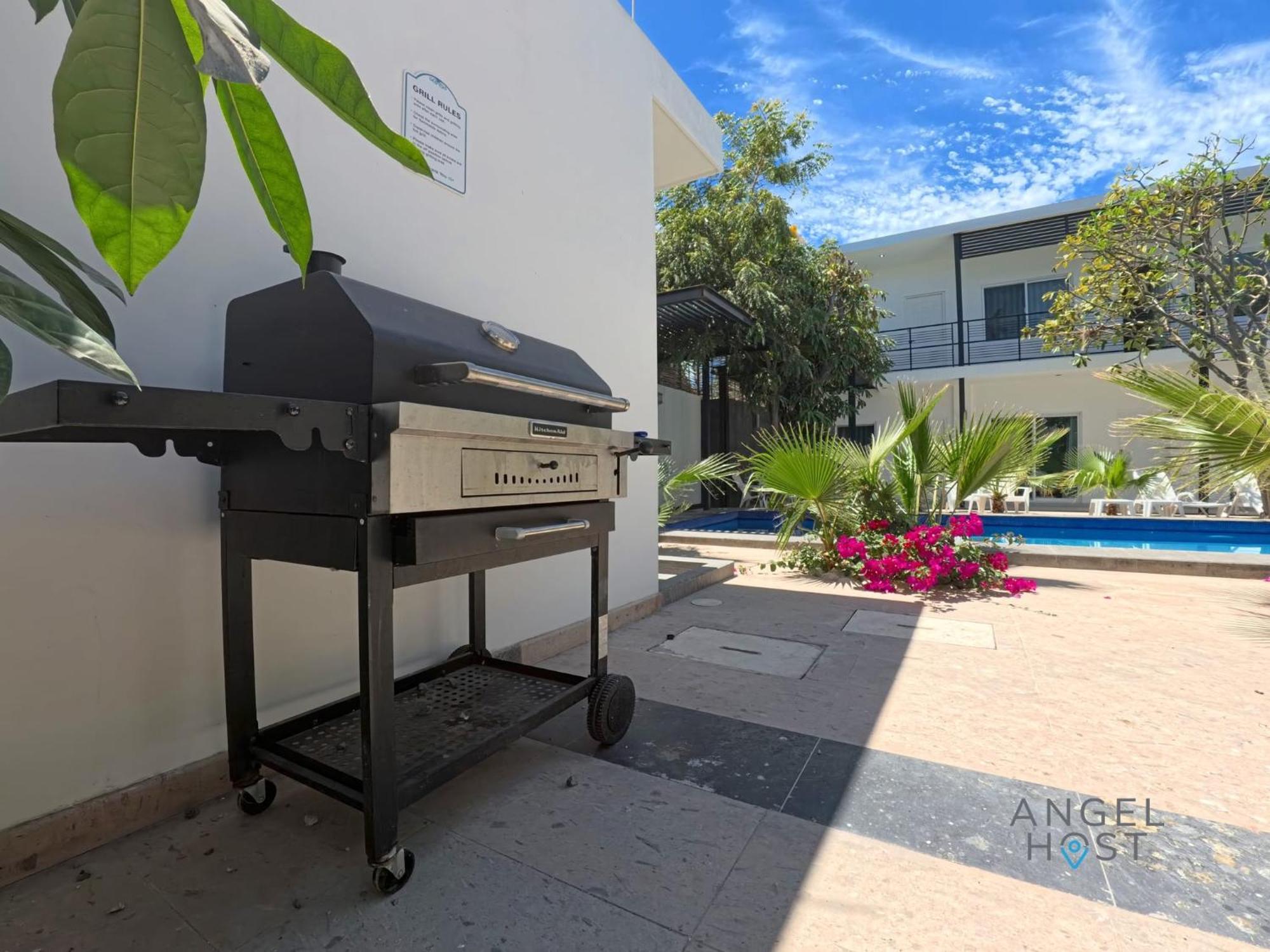Commercial Zone Studios, Pool, Bbq And Beach 7 Blocks La Paz Ngoại thất bức ảnh